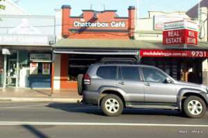 A sombre mood haunts The Chatterbox Café.